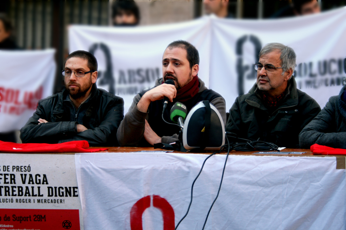 “Els vaguistes represaliats estem sent un dels principals caps de turc per a dissuadir la població de protestar”