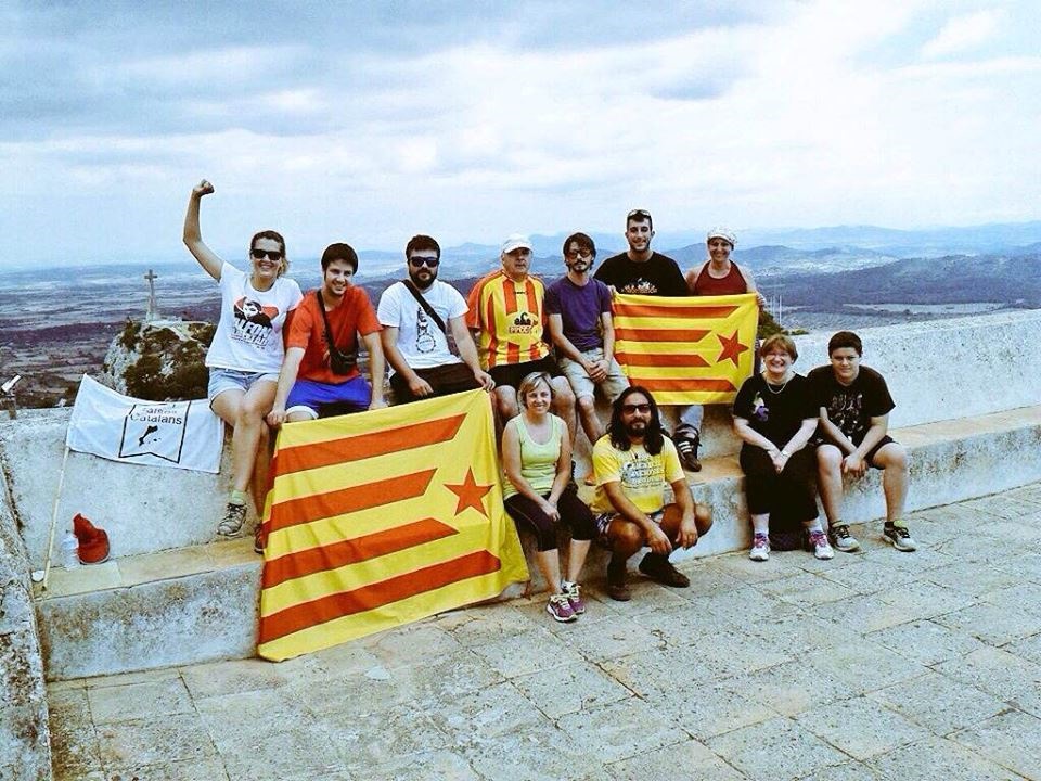 Som Cims porta l'estelada a la muntanya
