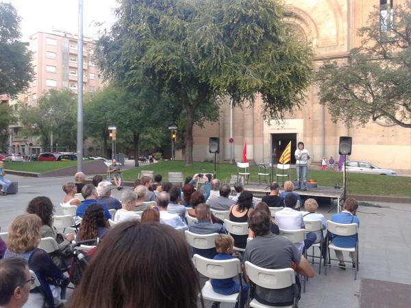 L'esquerra independentista de Sant Andreu dóna el tret de sortida als actes de l'Onze de Setembre a Barcelona