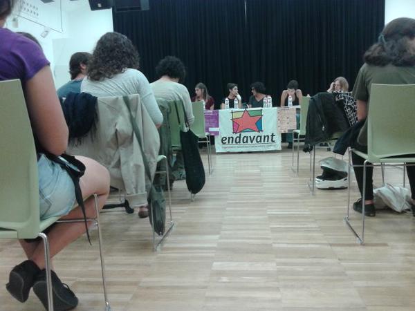 L'organització Endavant posa l'accent en la construcció del poder popular als barris