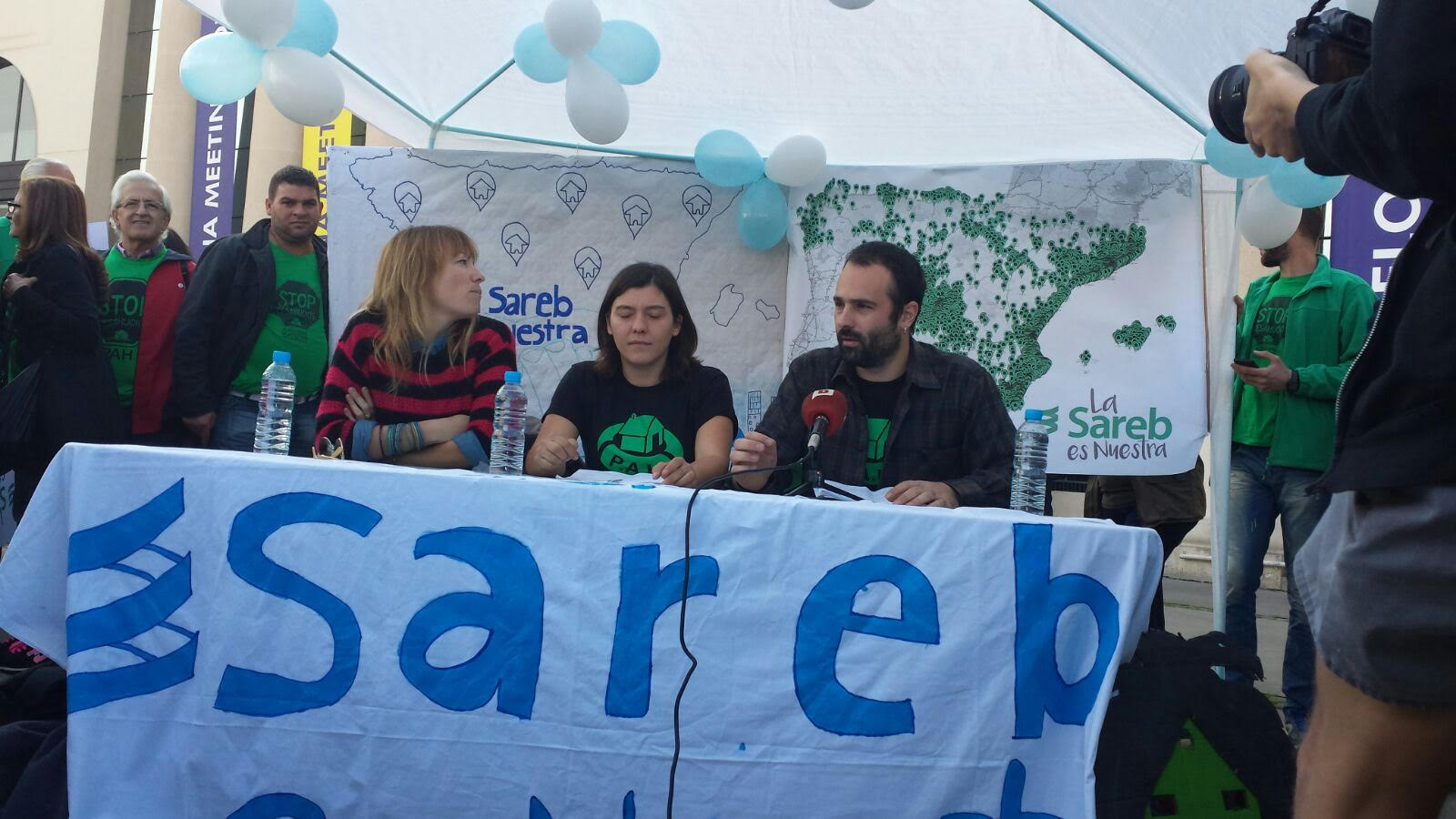 La PAH, contra la SAREB