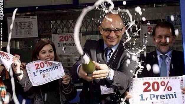 El 88% de la nostra despesa en Loteria de Nadal marxa cap a Madrid