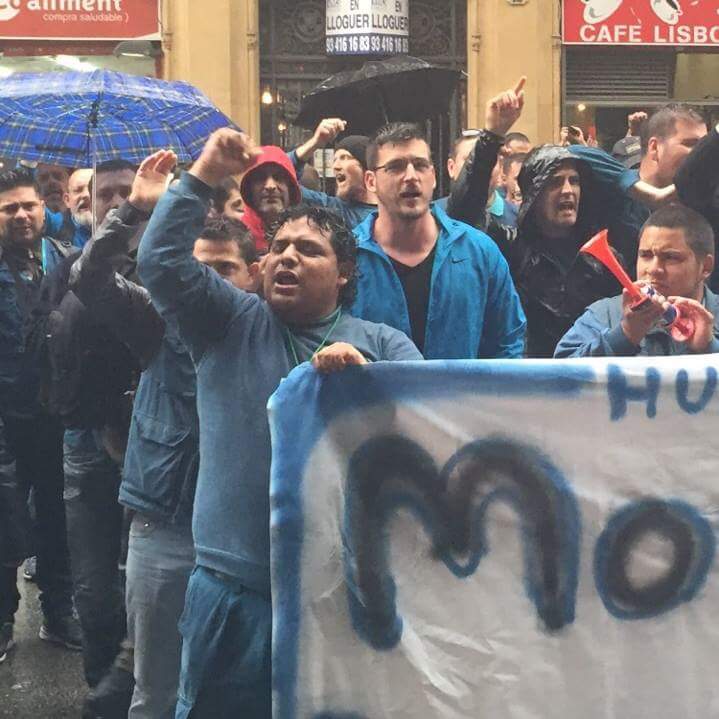 Rostres i costos de la 'revolta de les escales'