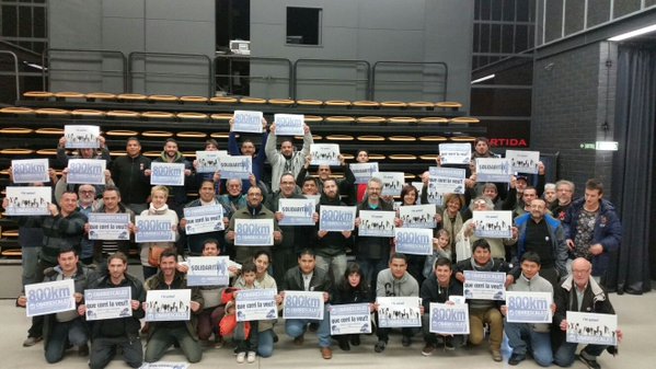 Trucada directa a la solidaritat i la lluita