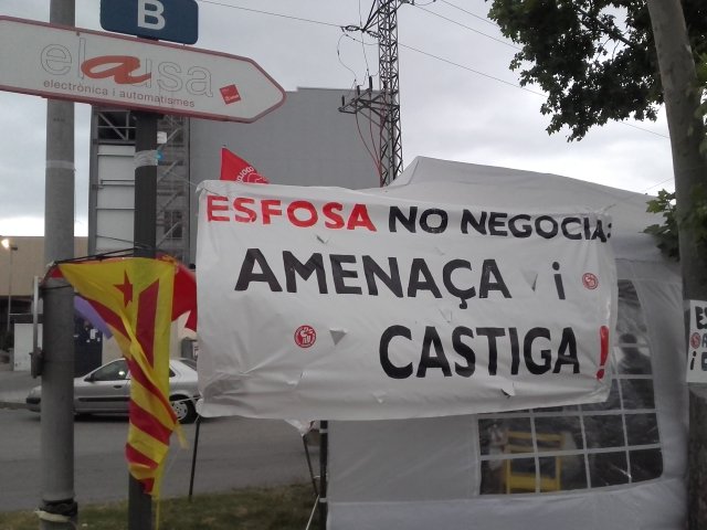 La Generalitat també considera legal la vaga d'Esfosa del març