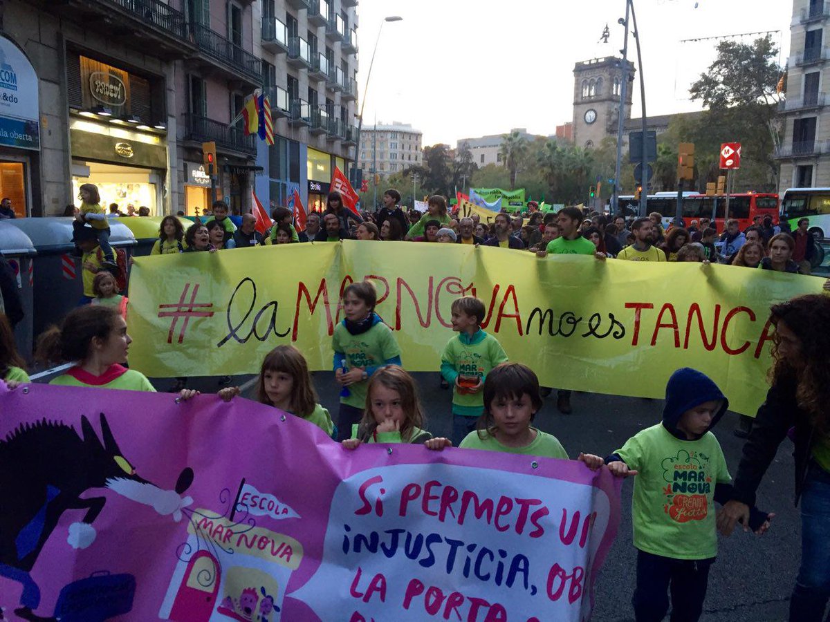 Tornen les mobilitzacions en defensa de l'ensenyament públic