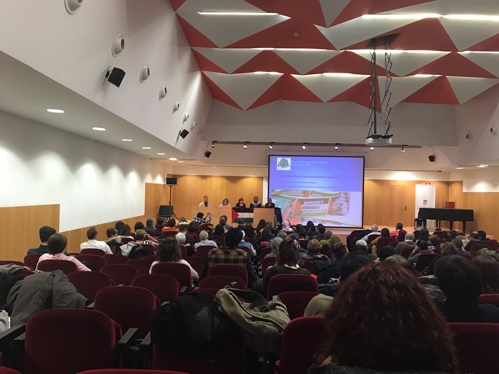 La lluita pels drets humans i el BDS fan escala a Barcelona