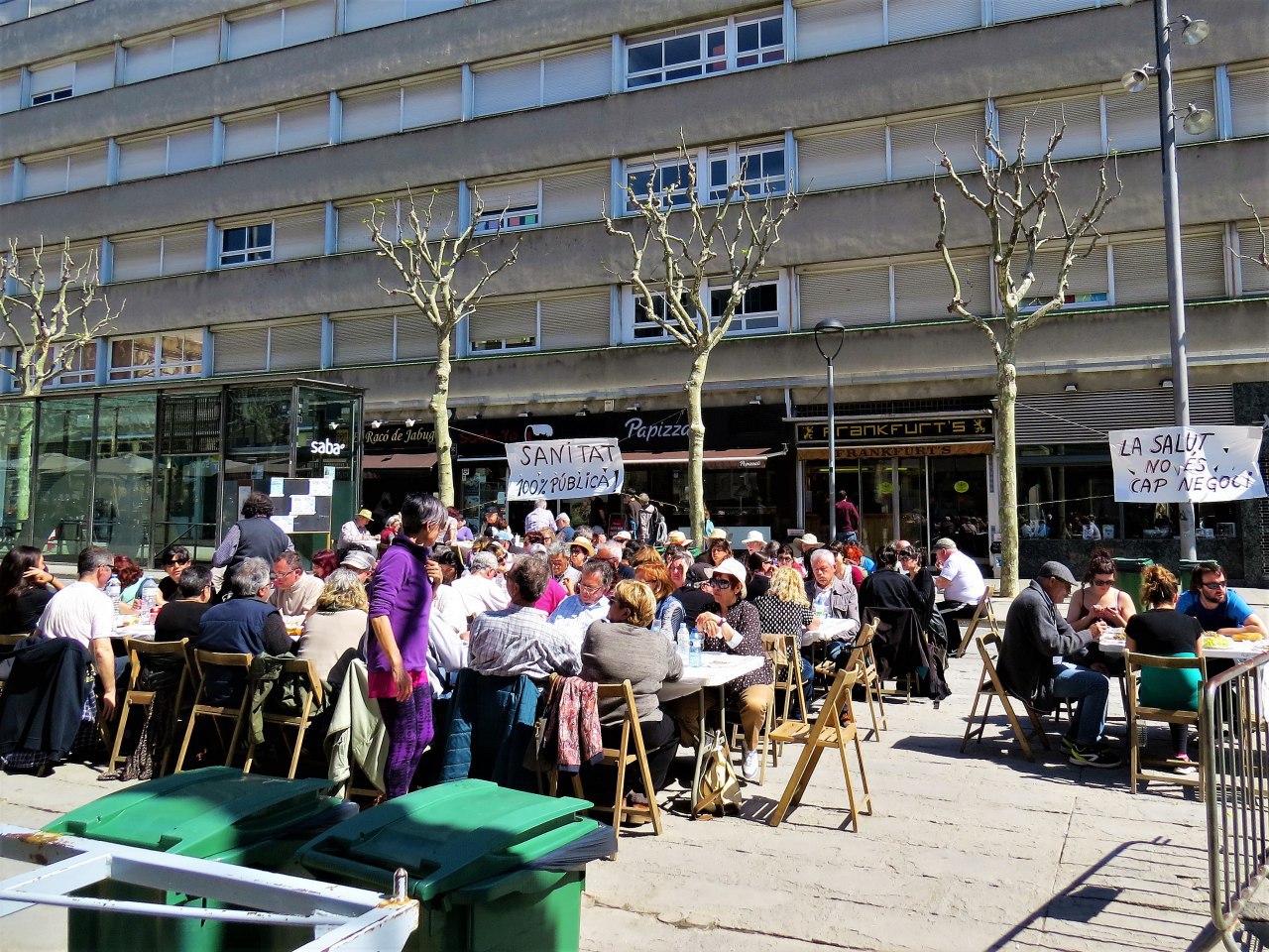 La lluita en defensa de la sanitat 100% pública surt als carrers de Mataró