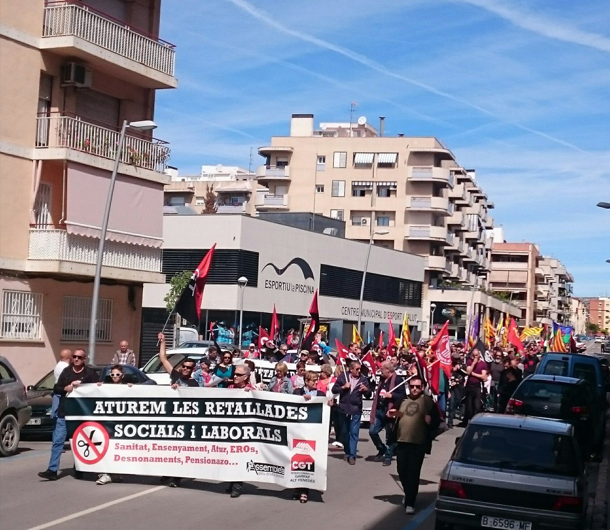 L'1 de maig anticapitalista de 2017 als Països Catalans en imatges