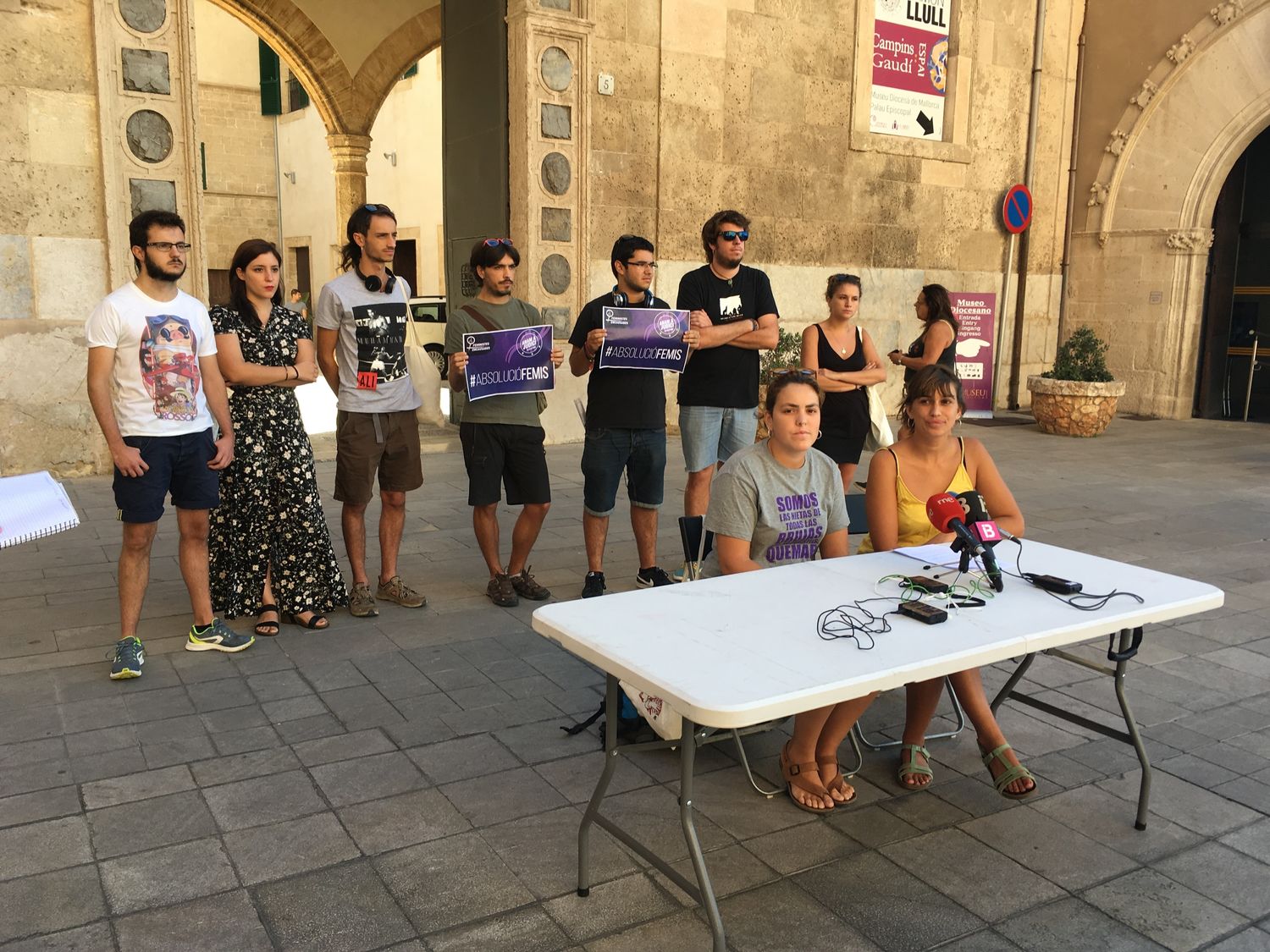 «Amb l'acció a l'església de Sant Miquel, hem evidenciat moltíssimes coses que estaven amagades»