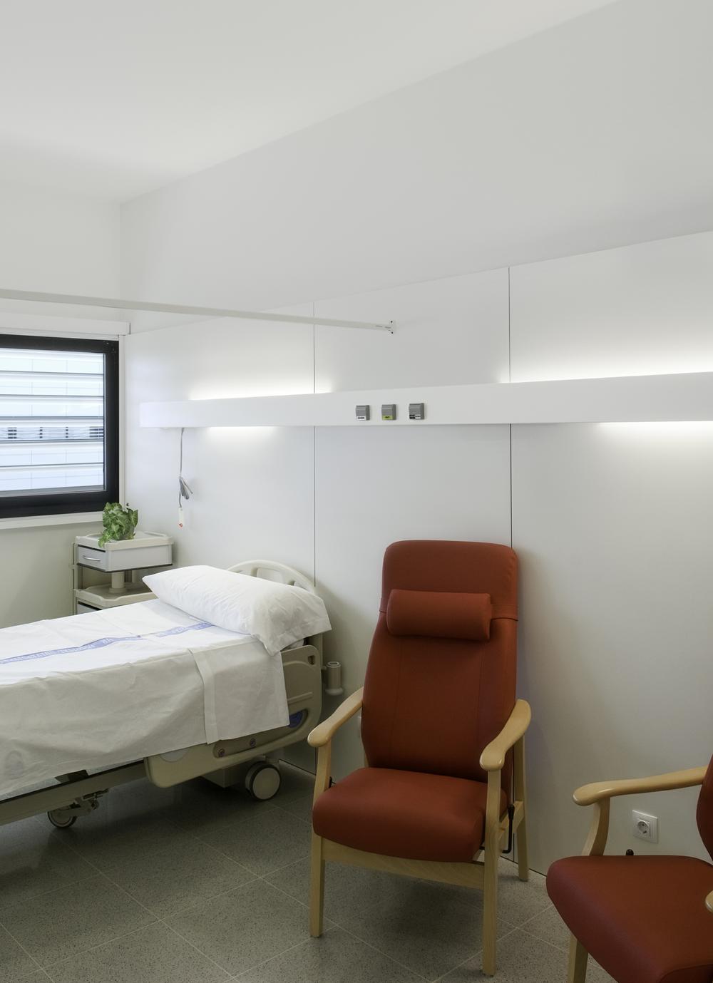 Dormir en terra a l'hospital