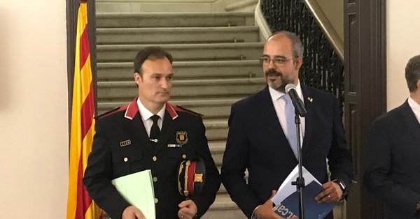 El nou cap dels mossos, Eduard Sallent , provinent de la Comissaria d'Informació, especialitzada en la persecució política a independentistes i llibertaris