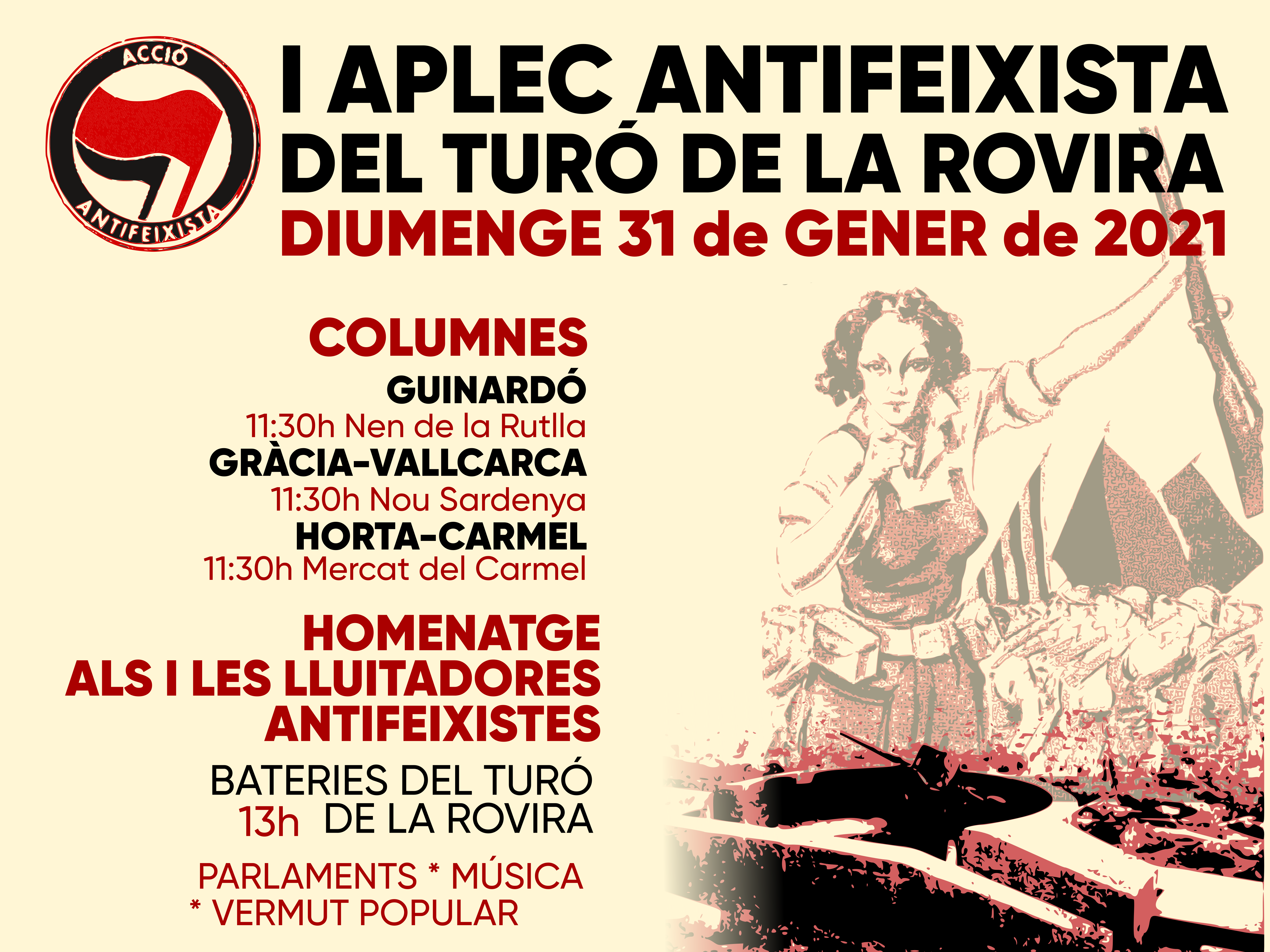 82 anys després, continuem la resistència antifeixista