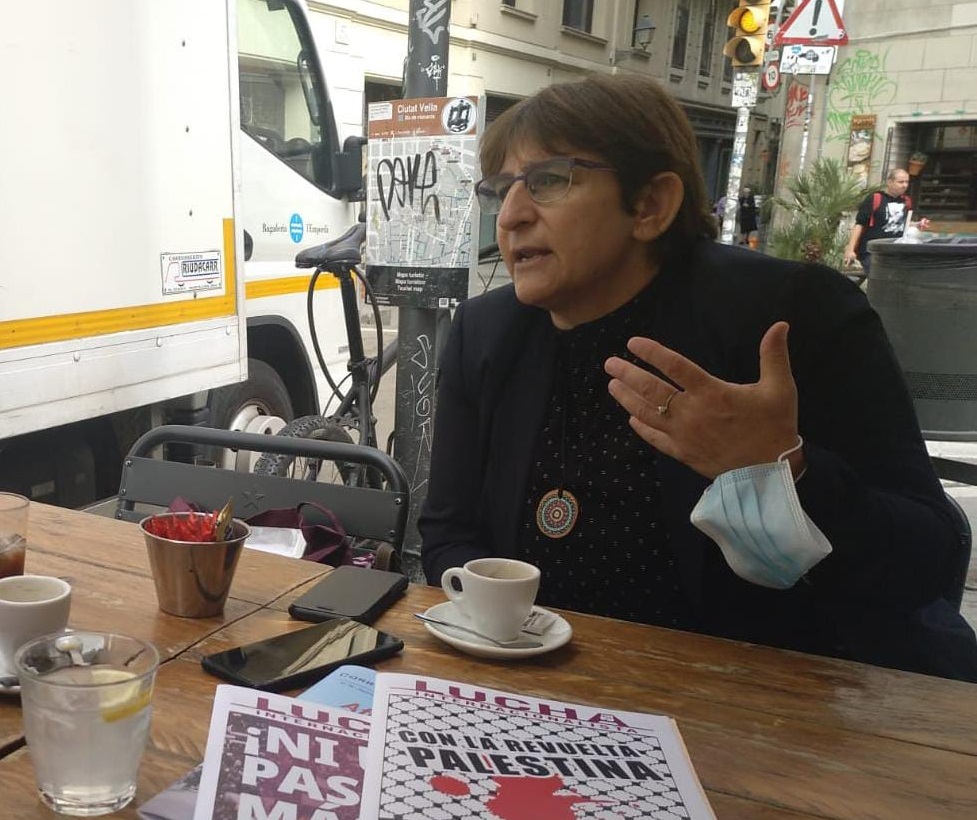 Sahar Francis (Addameer): “Hem de fer front a formes diferents de repressió, com campanyes de difamació que designen els grups palestins com a grups terroristes”