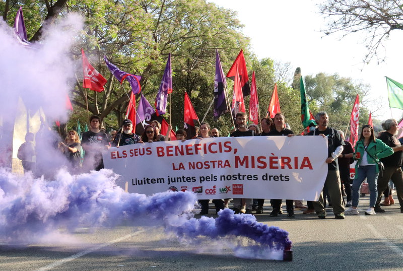 1er de Maig i 'la que està caient'