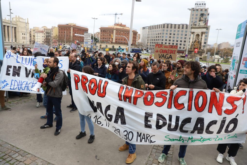 La lluita de les treballadores del sector de l'eduació