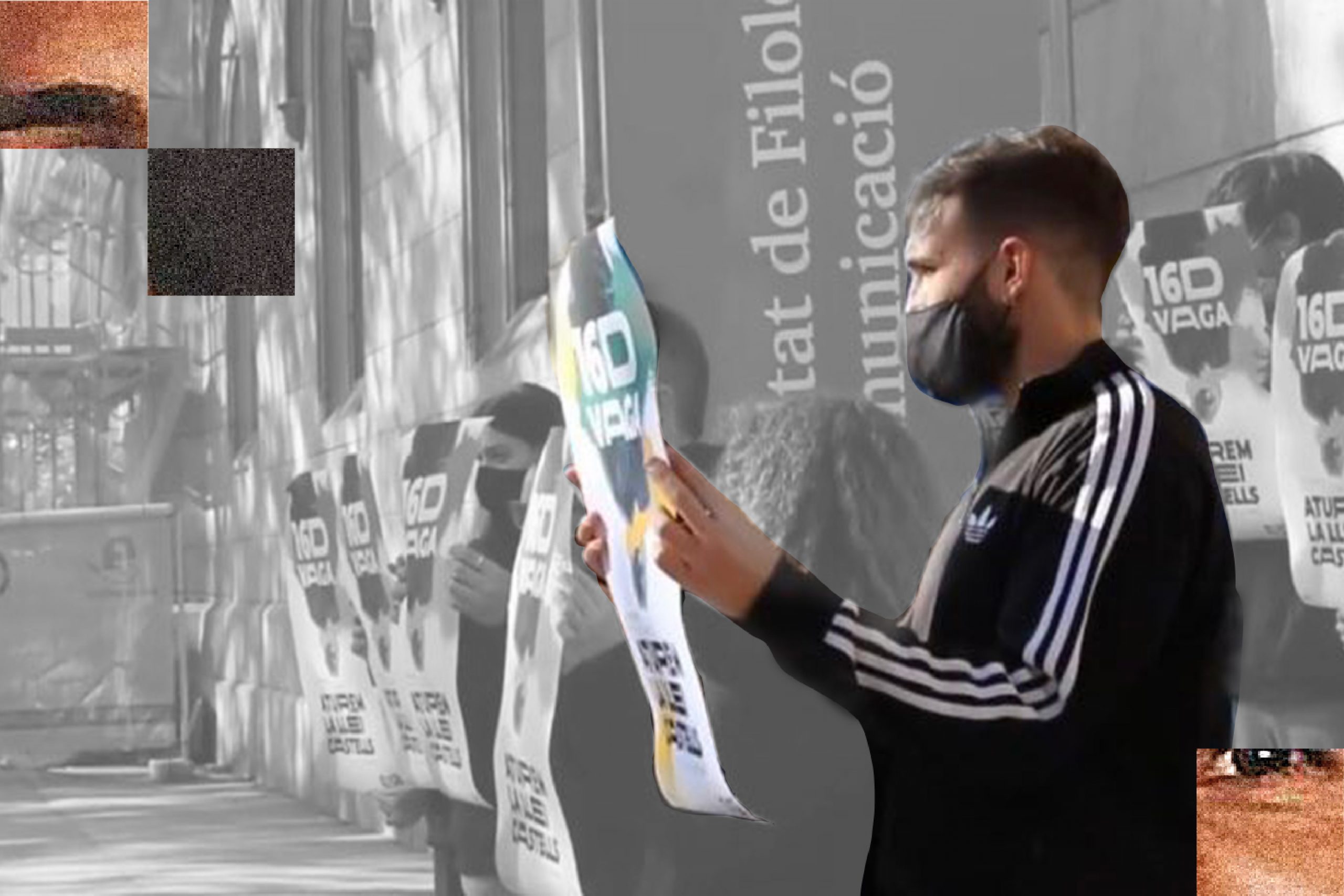 Manifest contra l'espionatge a estudiants de la universitat catalana