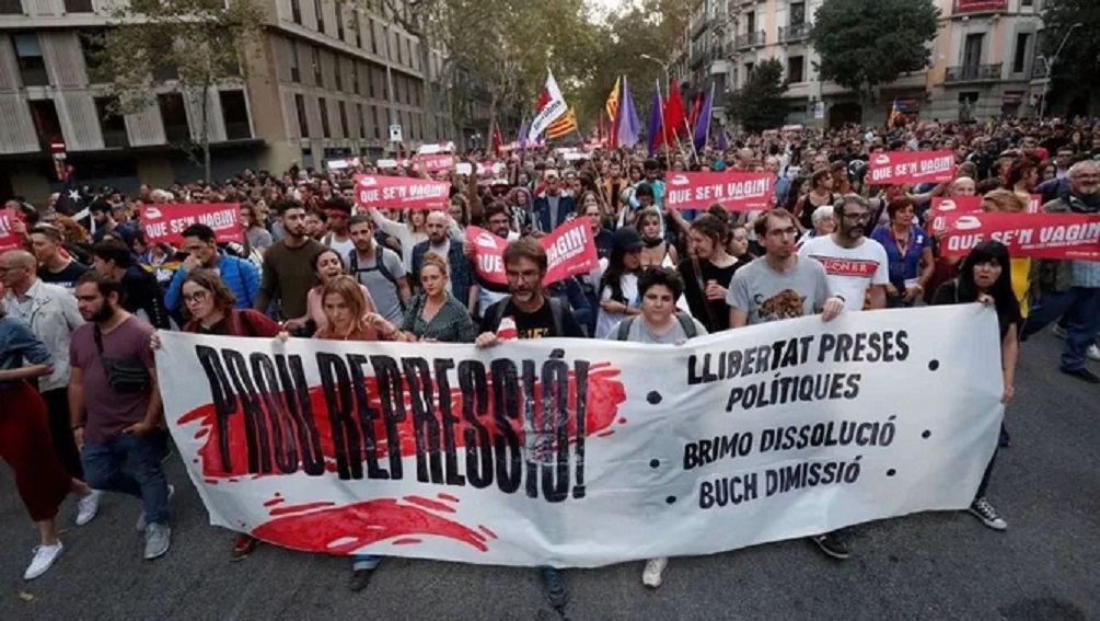 4200 represaliats polítics entre 2017 i 2022 en l'ofensiva de l'Estat espanyol contra el dret d'autodeterminació