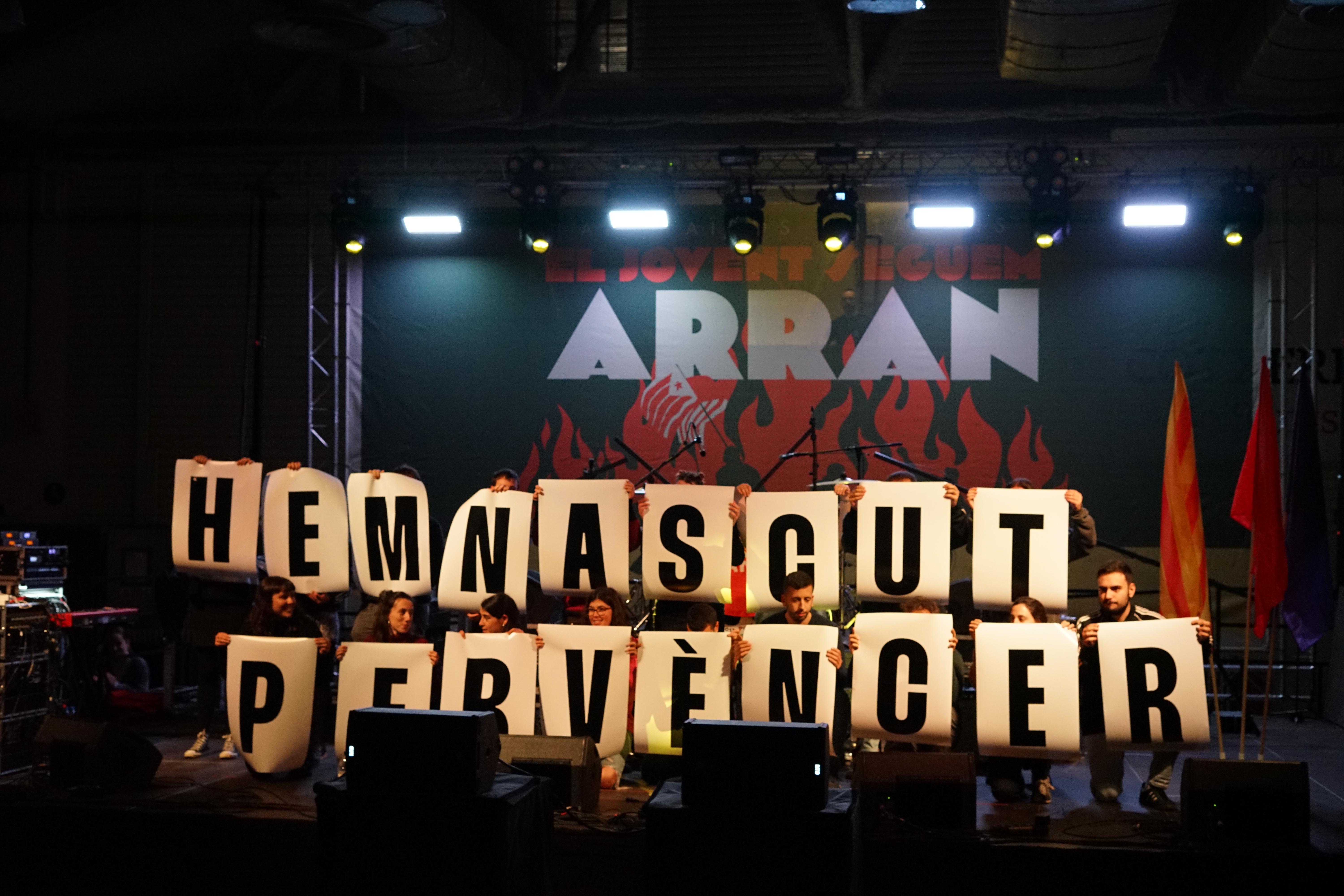 Arran celebra els deu anys de lluita