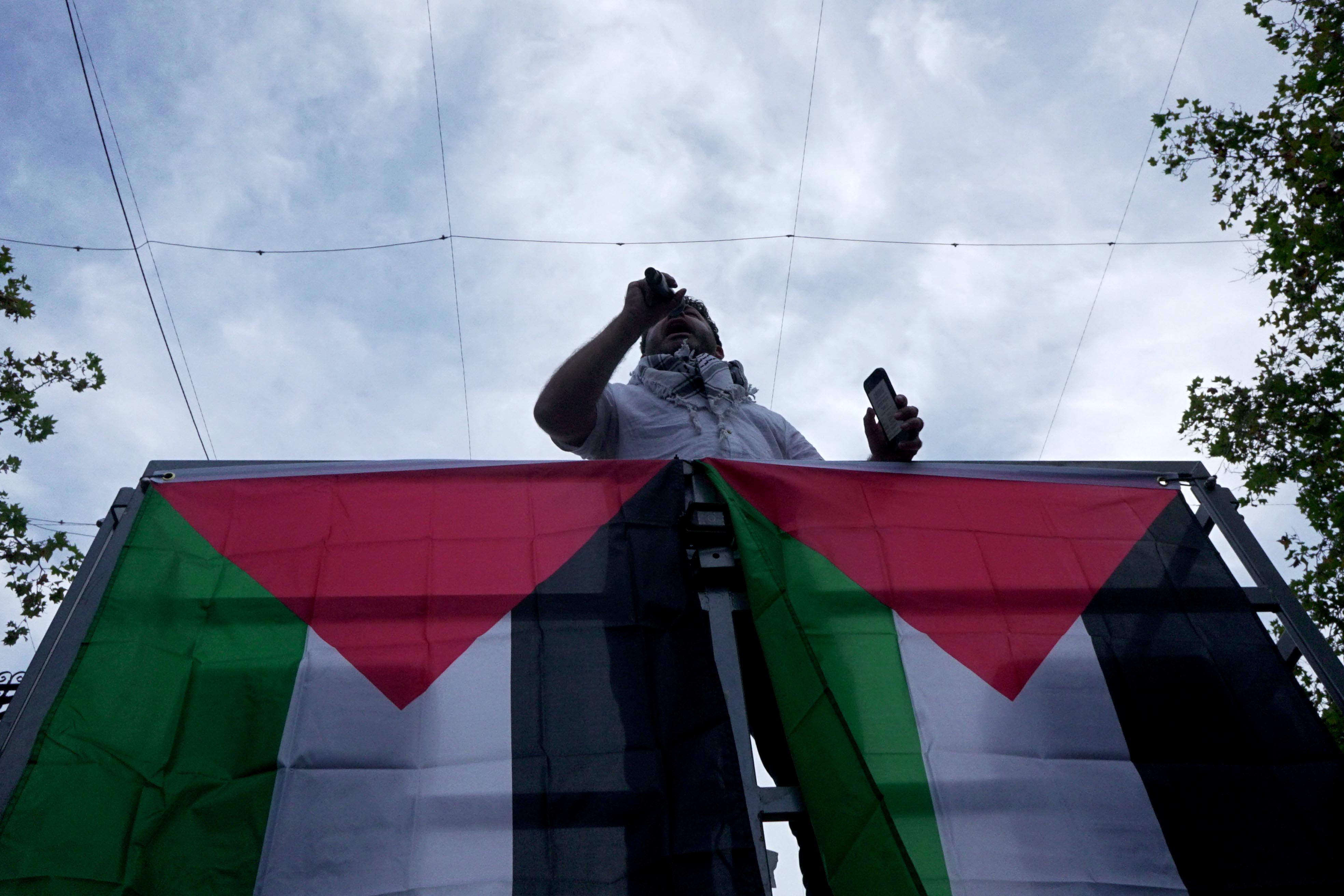 Manifestació a Barcelona en suport de Palestina (Galeria fotogràfica)